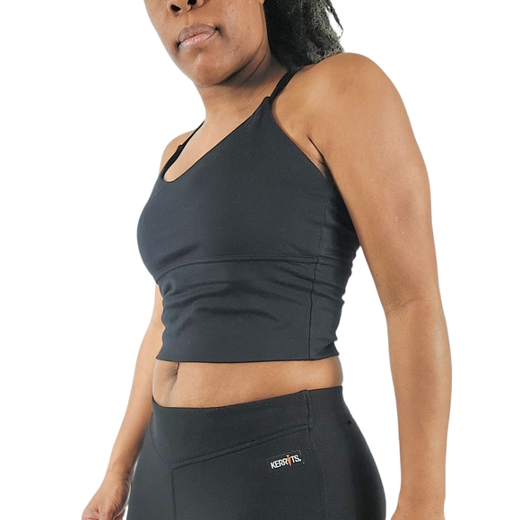 Kerrits Black Power Stretch Knee Patch Tight/Leggings - Picture 4 of 13